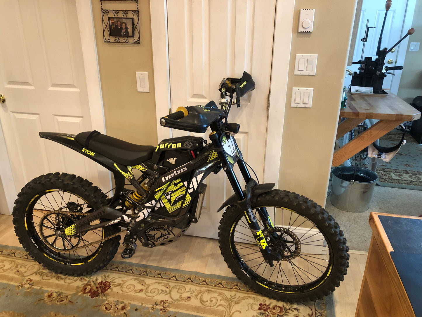 Hard Enduro gummy rear 19" Talaria Sting/Surron Light Bee/ Pro SS