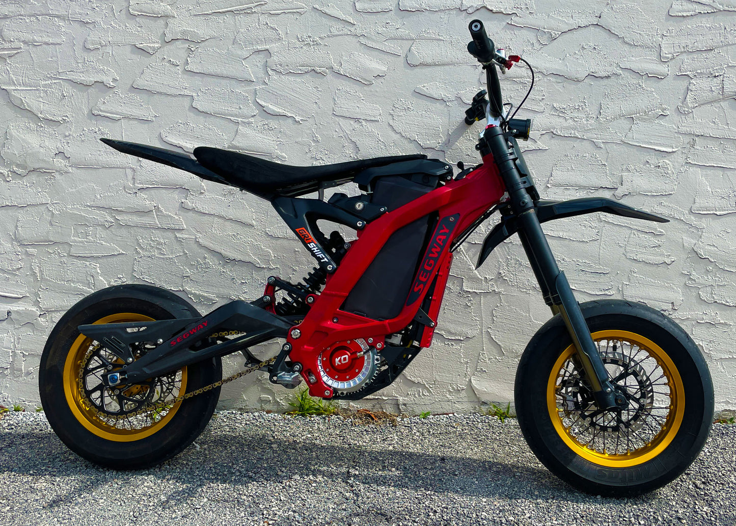 Surron 12" supermoto wheel set