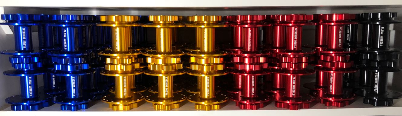 Surron 12" supermoto wheel set