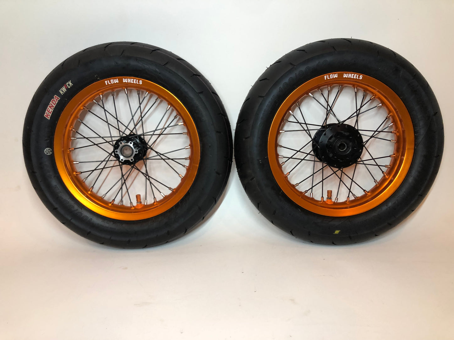 Surron 12" supermoto wheel set