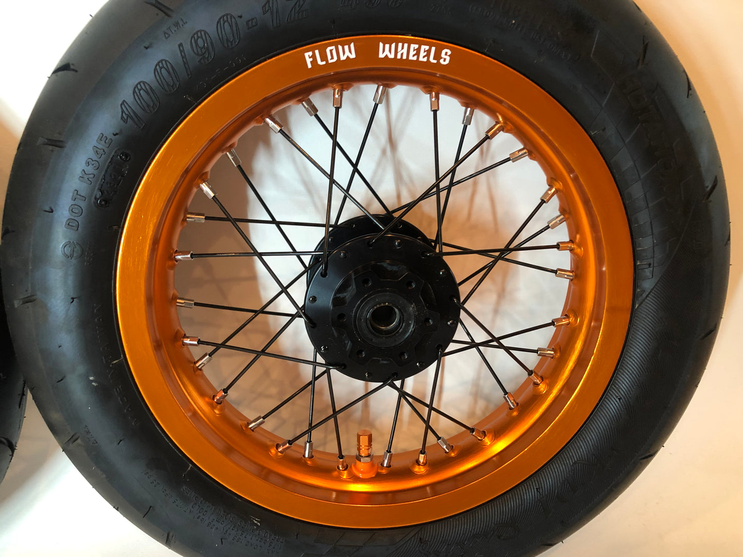 Surron 12" supermoto wheel set