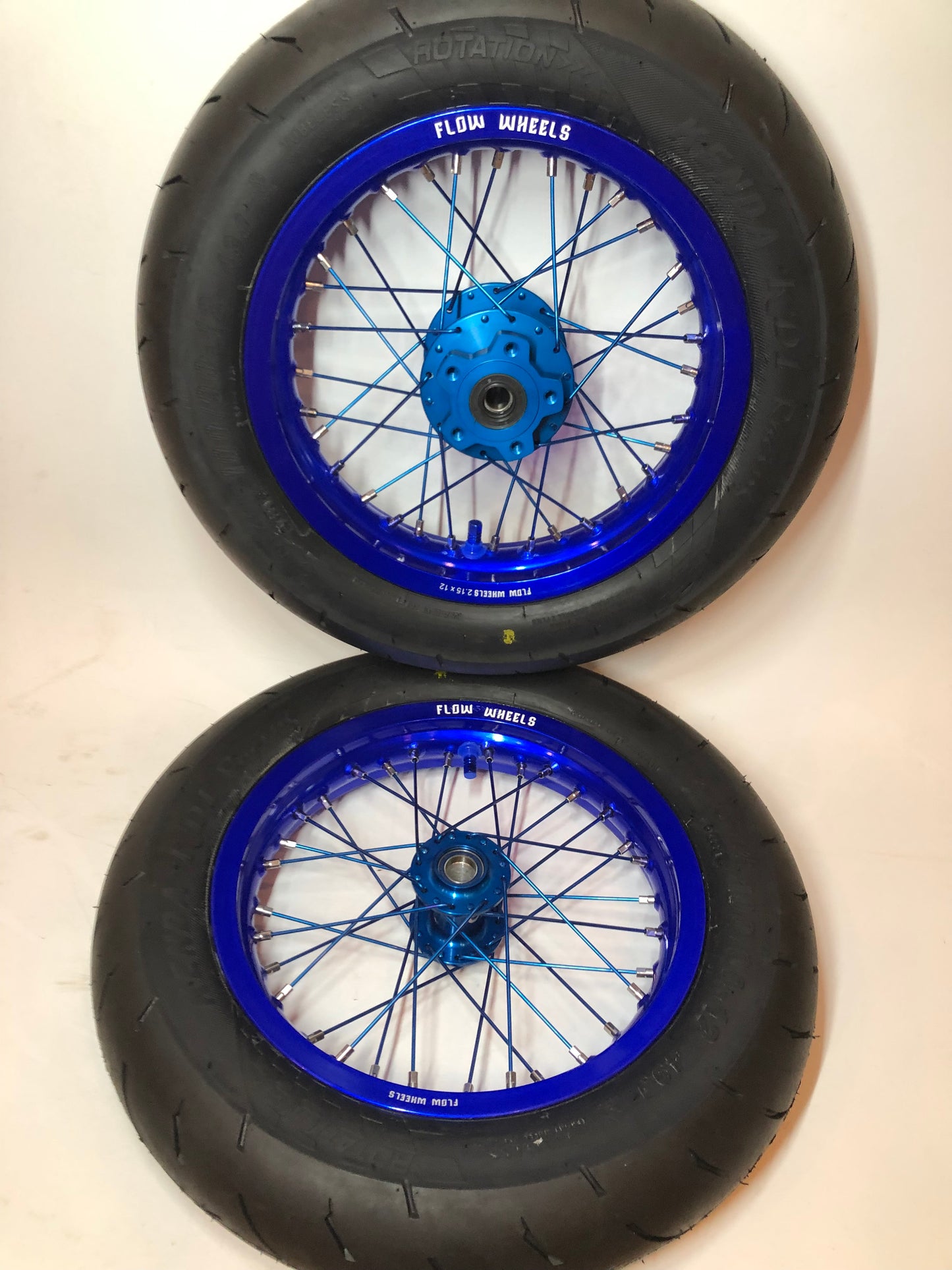 Surron 12" supermoto wheel set