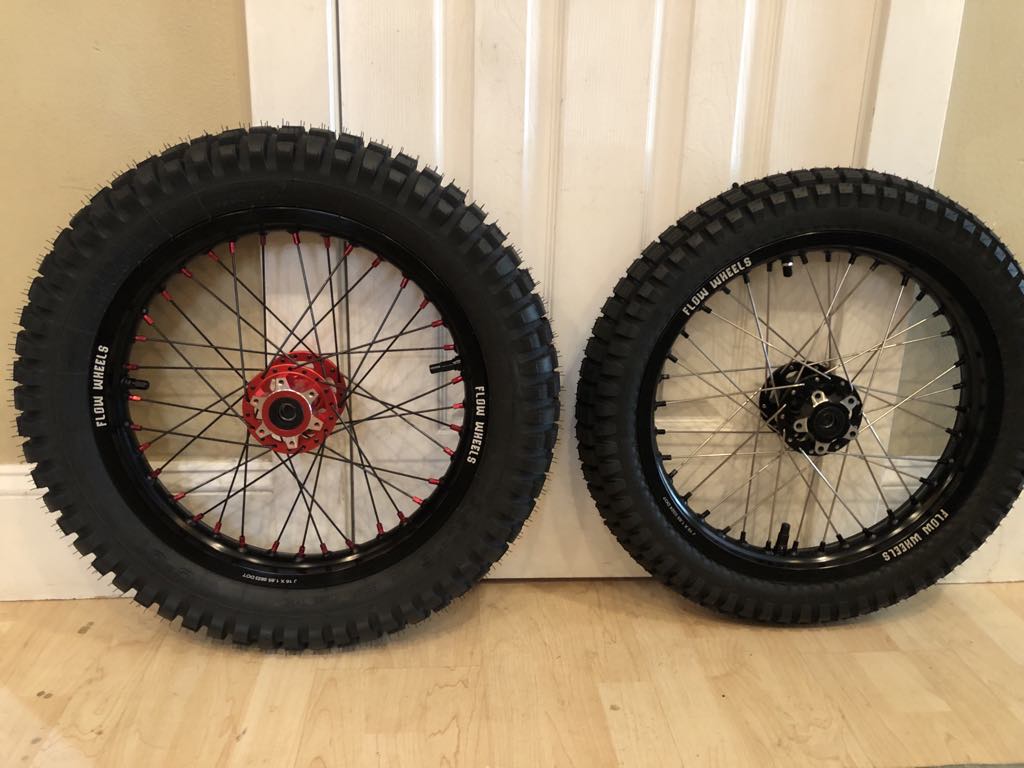 16" 3.5" Mitas C-01  trials tire set up