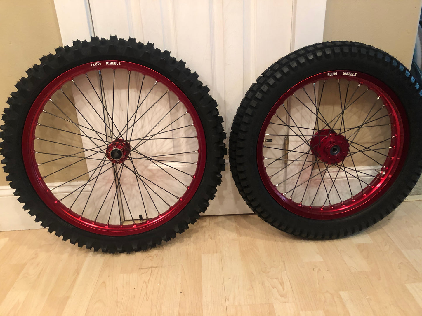 Surron or Talaria Sting complete 21", 18" wheelset with tires